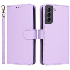 BETOPNICE - BETOPNICE 005 f&ouml;r Samsung Galaxy S21 Fodral Anti-shock PU L&auml;der - Lila