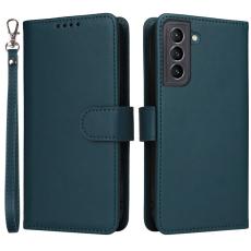 BETOPNICE - BETOPNICE 005 f&ouml;r Samsung Galaxy S21 Fodral PU L&auml;der - Bl&aring;