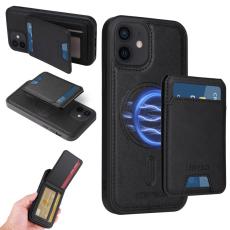 BETOPNICE - BETOPNICE iPhone 12 Pro 6.1 Fodral Äkta läder - Svart