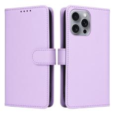 BETOPNICE - BETOPNICE iPhone 16 Pro Max Fodral - Detachable PU Leather - Lila