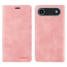BETOPNICE - BETOPNICE iPhone Air Fodral Äkta läder - Pink