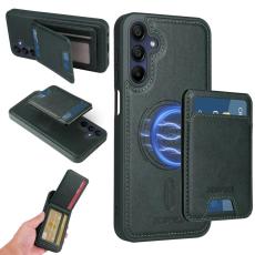 BETOPNICE - BETOPNICE Samsung Galaxy A15 5G Fodral &Auml;kta l&auml;der - Gr&ouml;n