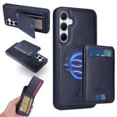 BETOPNICE - BETOPNICE Samsung Galaxy A35 5G Fodral &Auml;kta l&auml;der - Bl&aring;