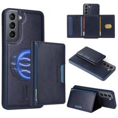 BETOPNICE - BETOPNICE Samsung Galaxy S21 5G Fodral &Auml;kta l&auml;der - Bl&aring;