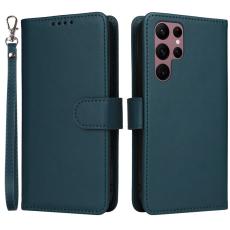 BETOPNICE - BETOPNICE Samsung Galaxy S22 Ultra 5G Fodral - PU Läder - Blå