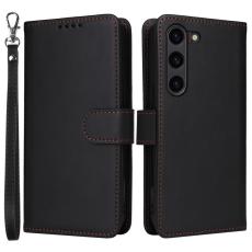 BETOPNICE - BETOPNICE Samsung Galaxy S23 Fodral - Detachable PU Läder - Svart