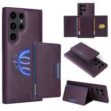BETOPNICE - BETOPNICE Samsung Galaxy S23 Ultra Fodral Äkta läder - Lila