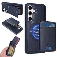 BETOPNICE - BETOPNICE Samsung Galaxy S24 Fodral Äkta läder - Blå