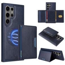 BETOPNICE - BETOPNICE Samsung Galaxy S24 Ultra Fodral Äkta läder - Blå