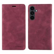 BETOPNICE - BETOPNICE Samsung Galaxy S25 FE Fodral &Auml;kta l&auml;der - R&ouml;d
