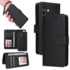 BETOPNICE - BETOPNICE Samsung Galaxy S25 Fodral - Detachable PU Leather - Svart