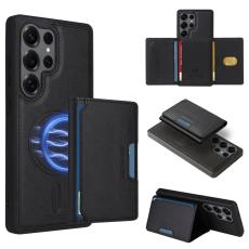 BETOPNICE - BETOPNICE Samsung Galaxy S25 Ultra Fodral Äkta läder - Svart