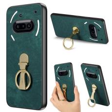 CASENEO - CASENEO D22 Fodral för Nothing Phone (3a) - Äkta läder - Grön