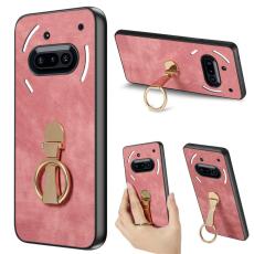 CASENEO - CASENEO D22 Fodral för Nothing Phone (3a) - Äkta läder - Rosa
