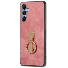 CASENEO - CASENEO D22 Fodral för Samsung Galaxy A16 4G/5G - Äkta läder - Rosa