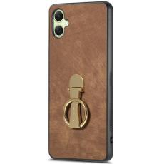 CASENEO - CASENEO D22 Samsung Galaxy A06 Fodral Äkta läder - Brun