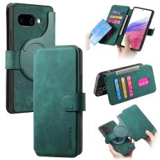 CASENEO - CASENEO Google Pixel 9a Fodral - Äkta läder - Grön