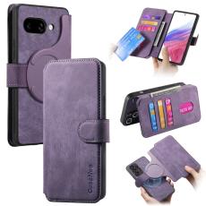 CASENEO - CASENEO Google Pixel 9a Fodral Äkta läder - Lila