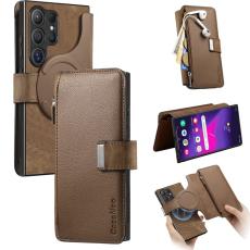 CASENEO - CASENEO MW-02 Samsung Galaxy S24 Ultra Fodral - Brun PU Läder