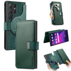 CASENEO - CASENEO MW-02 Samsung Galaxy S24 Ultra Fodral PU Läder - Grön