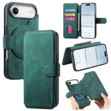 CASENEO - CASENEO MW-03 Fodral för iPhone Air Äkta läder - Grön