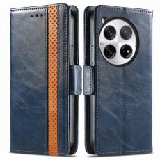 CASENEO - CASENEO OnePlus 12 5G Skal PU L&auml;der - Bl&aring;