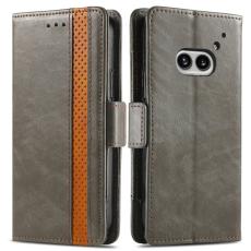 CASENEO - CASENEO Phone (2a) Skal i PU-läder med RFID-skydd - Grå