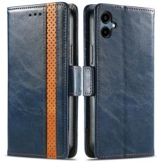 CASENEO - CASENEO Samsung Galaxy A06 Fodral PU Läder - Mörkblå