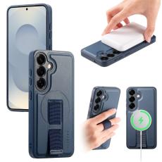 CASENEO - CASENEO Samsung Galaxy S24/S25 Fodral PU Läder - Blå