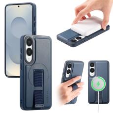 CASENEO - CASENEO Samsung Galaxy S25 Edge Fodral - PU Läder - Blå