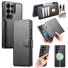 CASENEO - CASENEO Samsung Galaxy S25 Ultra Fodral Äkta läder - Svart