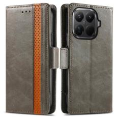 CASENEO - CASENEO Xiaomi 15T Pro Skal PU Läder - Grå