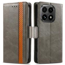 CASENEO - CASENEO Xiaomi 15T Skal PU Läder Fodral med RFID - Grå