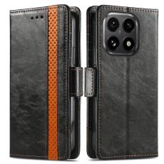 CASENEO - CASENEO Xiaomi 15T Skal PU Läder Fodral med RFID - Svart