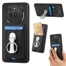 CASENEO - D.G Ming For Nothing Phone (3a) Pro Skal Äkta läder - Svart