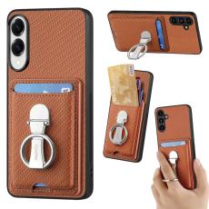 CASENEO - D.G Ming Samsung Galaxy S25 Edge Skal Äkta läder - Brun