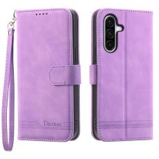 DIERFENG - DIERFENG DF-03 Fodral Äkta läder - Lila för Samsung Galaxy A17 5G