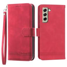 DIERFENG - DIERFENG DF-03 Fodral för Samsung Galaxy S21 FE 5G - Röd
