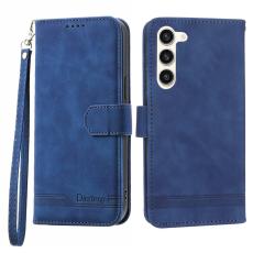 DIERFENG - DIERFENG DF-03 Fodral för Samsung Galaxy S23+ - Konstläder - Blå