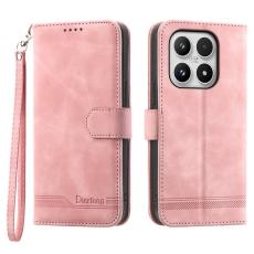 DIERFENG - DIERFENG DF-03 Fodral för Xiaomi 17 Äkta läder - Rosa