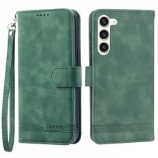 DIERFENG - DIERFENG DF-03 Fodral till Samsung Galaxy S23+ - PU Läder - Grön