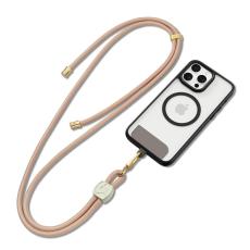 Dux Ducis - DUX DUCIS Garden Series Phone Lanyard - Justerbar - Äkta läder - Amber