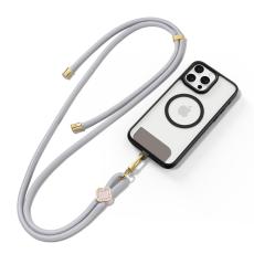 Dux Ducis - DUX DUCIS Garden Series Telefon Lanyard Justerbar Hängsmycke - Grå