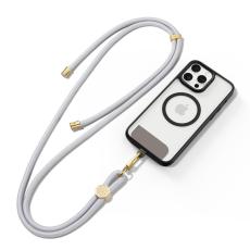 Dux Ducis - DUX DUCIS Garden Series Telefon Lanyard Justerbar Nackrem - Grå