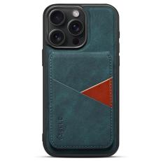 ESEBLE - ESEBLE E2 för iPhone 15 Pro Max Fodral Äkta läder - Grön