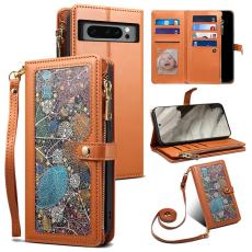 ESEBLE - ESEBLE Google Pixel 8 Pro Fodral Äkta läder - Brun