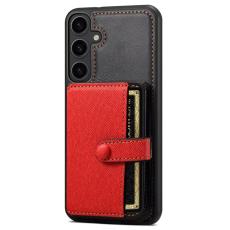 ESEBLE - ESEBLE Samsung Galaxy S24+ Fodral PU Läder - Röd