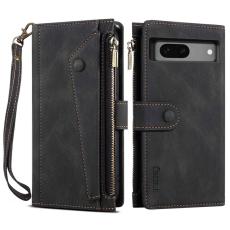 ESEBLE - ESEBLE Star Series Fodral för Google Pixel 7a - Äkta läder - Svart