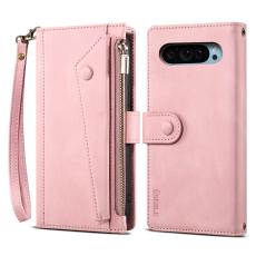 ESEBLE - ESEBLE Star Series Google Pixel 9 Fodral Äkta läder - Roséguld