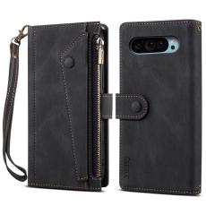 ESEBLE - ESEBLE Star Series Google Pixel 9 Fodral Äkta läder - Svart